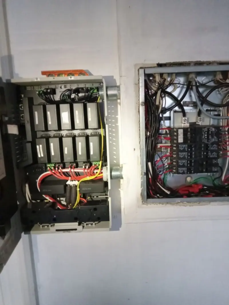 Electrical panel upgrade completed for Indoor Lighting Installation in Atmore